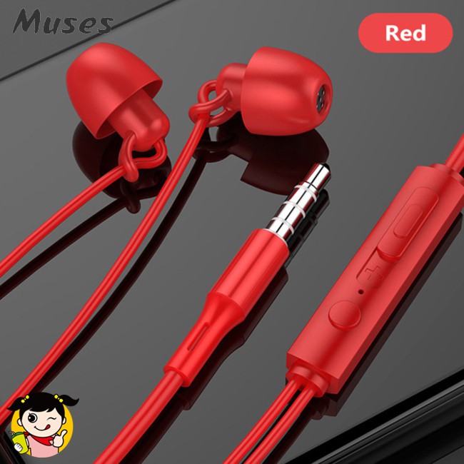 Tai Nghe Thể Thao Chống Ồn Bằng Silicon Mềm Jack 3.5mm | BigBuy360 - bigbuy360.vn