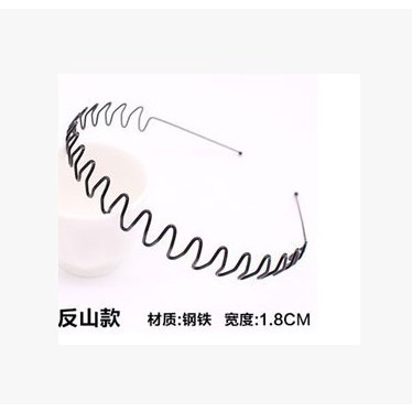 Băng Đô Cài Tóc Rửa Mặt Bằng Nhựa Mỏng Viền Sắt Phong Cách Mới 2022 Cho Nam Và Nữ