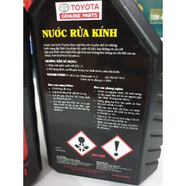 Nước Rửa Kính Siêu Sạch Toyota