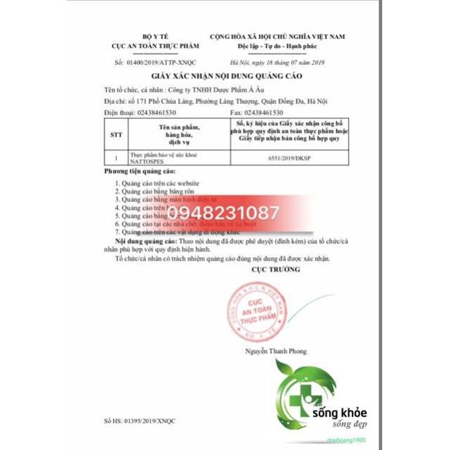 Nattospes-Phòng ngừa tai biến đột quỵ,viêm tắc mạch máu não,liệt, méo miệng, nói ngọng, nguy cơ nhồi máu cơ tim