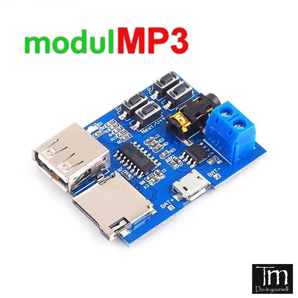 [Mã ELHACE giảm 4% đơn 300K] Mạch Giải Mã MP3 Thẻ Nhớ TF - USB