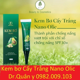 [Chính hãng ] Kem bơ cấy trắng Nano Olic- Dưỡng da trắng sáng từ sâu bên trong