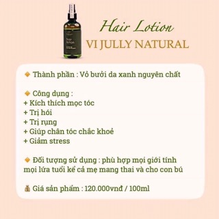 Tinh Dầu Bưởi ViJully