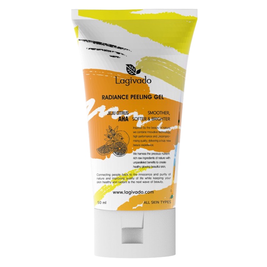 - Tẩy tế bào chết da mặt Hàn Quốc Lagivado JeJu Tangerine Radiance Peeling 50 ml