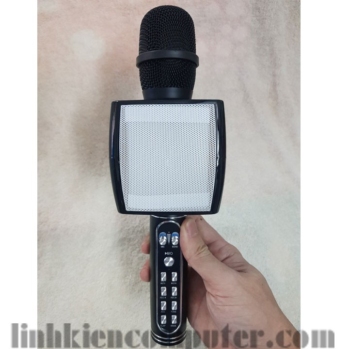 Micro Karaoke YS91 kiêm loa bluetooth, âm thanh hay, loa to - Micro karaoke bluetooth YS-91
