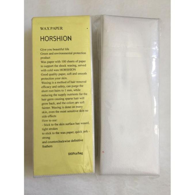 [CHÍNH HÃNG 100%] Giấy Wax lông Horshion, sử dụng với sáp wax | BigBuy360 - bigbuy360.vn