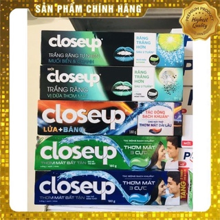 Kem đánh răng Closeup các loại hộp 180g