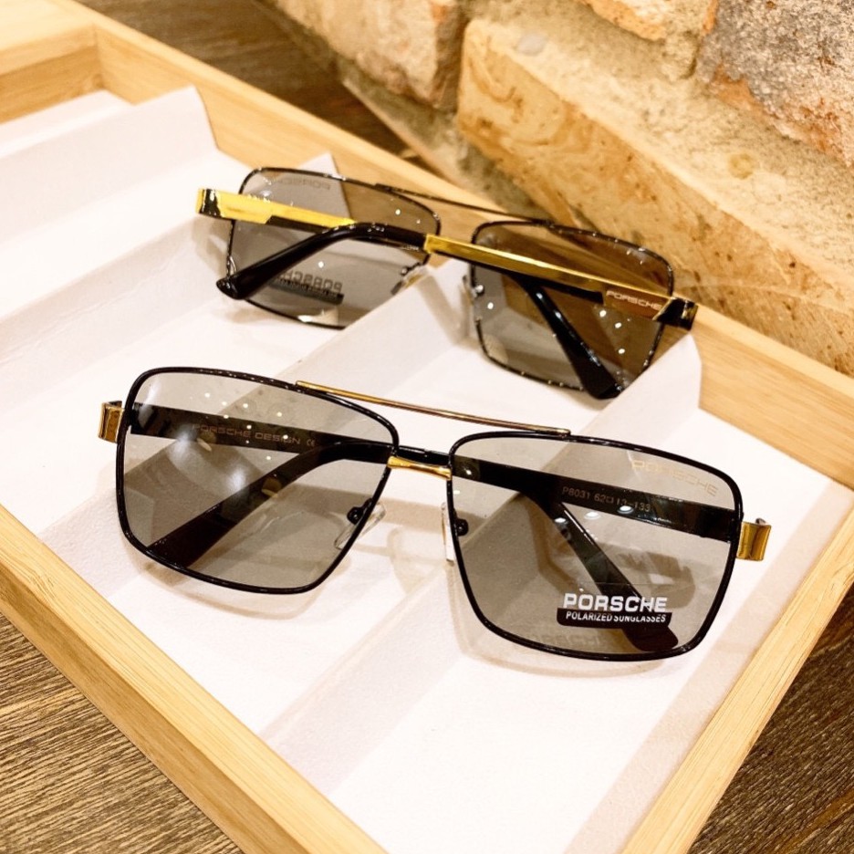 KÍNH MÁT - KÍNH RÂM NAM VUÔNG CAO CẤP 8712 Tròng POLAROID chống uv400 chống chói + TẶNG KÍNH ĐÊM | BigBuy360 - bigbuy360.vn