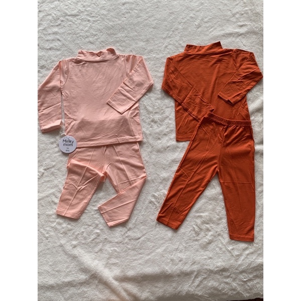Bộ cổ cao 3 phân thun lạnh siêu mềm cho bé 6-18 kg