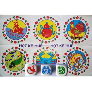 [ Giá Rẻ ] Bộ Bầu Cua Tôm Cá