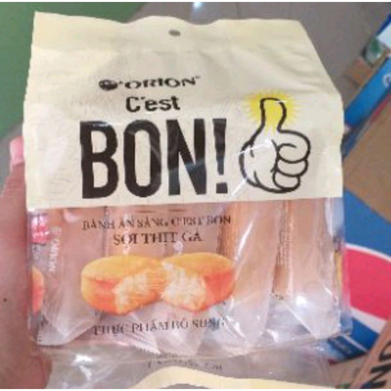 Bánh ăn sáng sợi thịt gà C'est BON (5 gói/bịch)