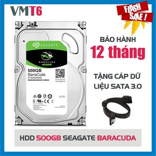 Ổ cứng HDD Seagate Barracuda 500GB - Bảo hành 12 tháng !