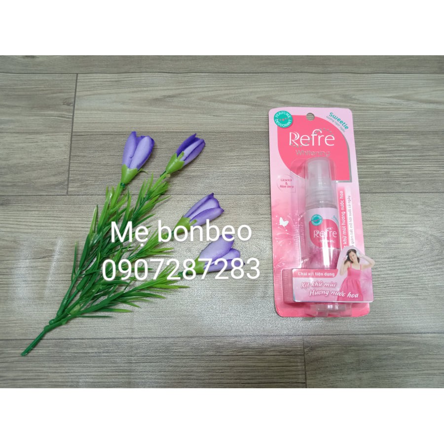 (2023) Xịt khử mùi dưỡng trắng hương nước hoa Refre 30ml | BigBuy360 - bigbuy360.vn