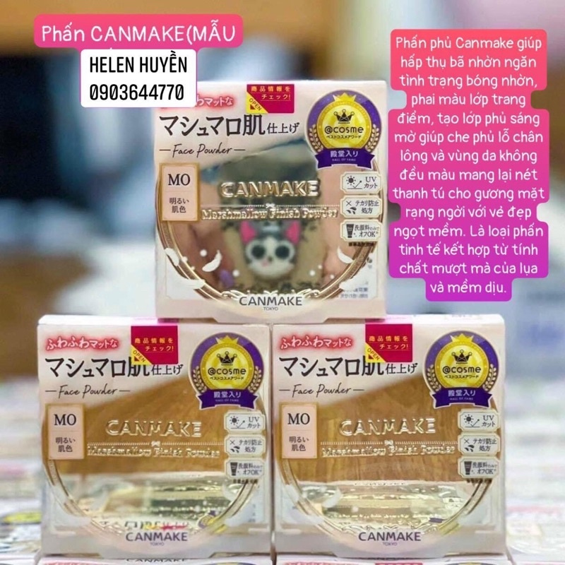 Phấn phủ Canmake Marshmallow Finish Powder