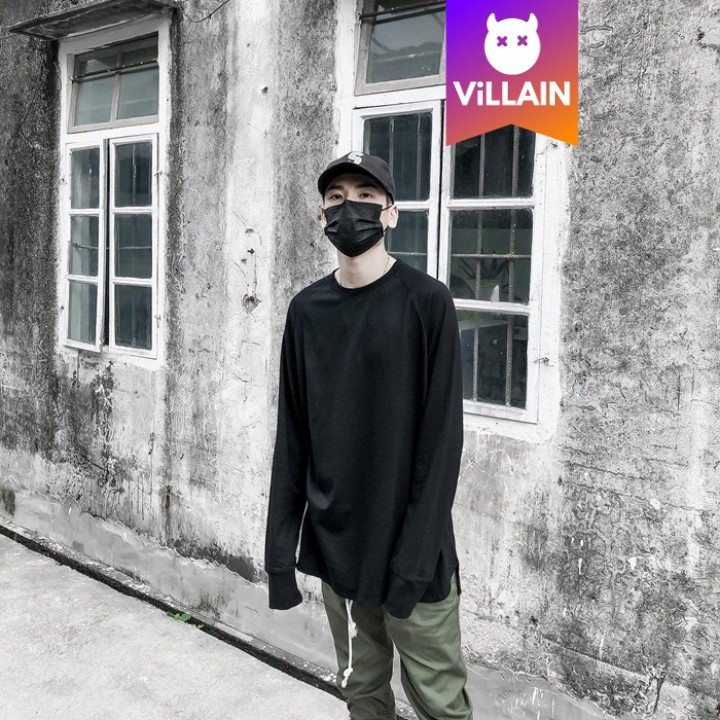 Áo Thun Trơn Dài Tay Xỏ Ngón Long Sleeve Tee Unisex - Villain | BigBuy360 - bigbuy360.vn