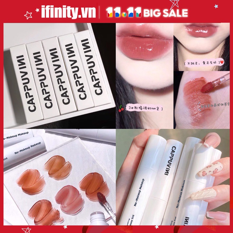 ⚡Son Bóng tint Trang Điểm 3d Daimanpu Dưỡng Ẩm Tiện Dụng Chất Lượng Cao