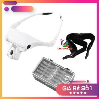 Kính lúp đeo mắt có đèn V5