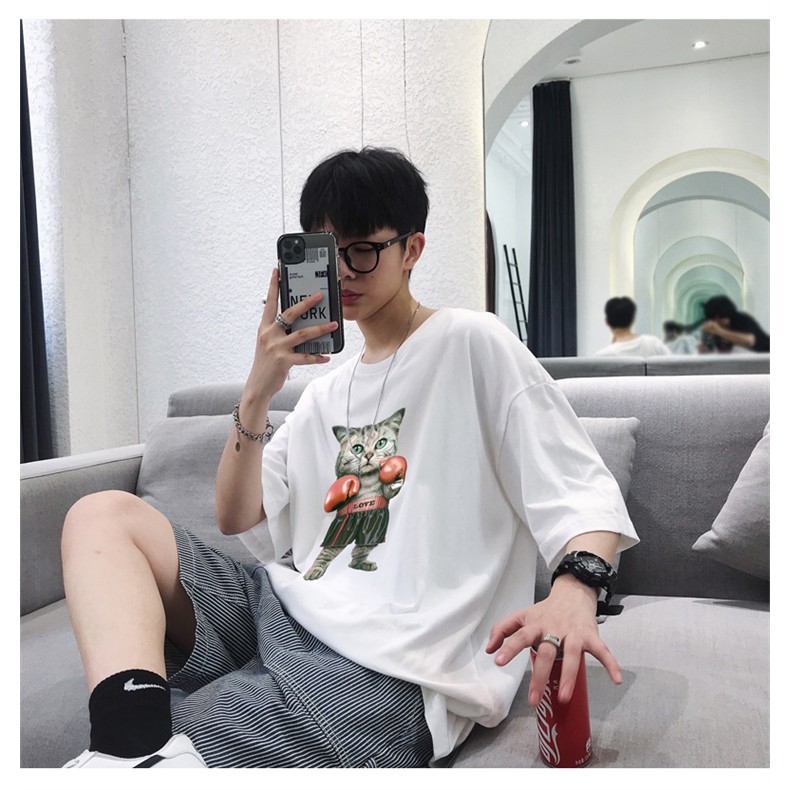Áo thun tay lỡ form rộng unisex Tiger.86 AFR192