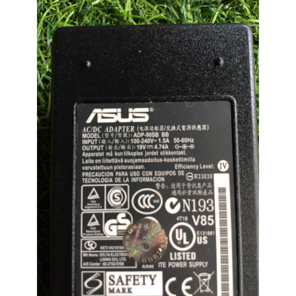 Sạc Laptop ASUS 19V - 4,74A Hàng chính hãng, Tặng kèm dây