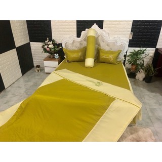 Bộ satin 7 món cao cấp(chát chọn mẫu)z