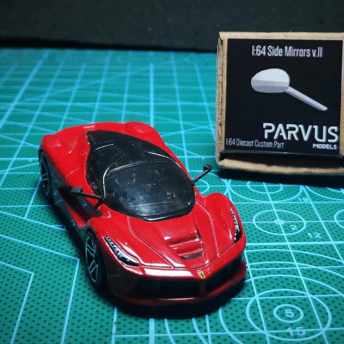 Parvus Models 1 64 Side Mirrors v11 Xe Đồ Chơi Hot Wheels