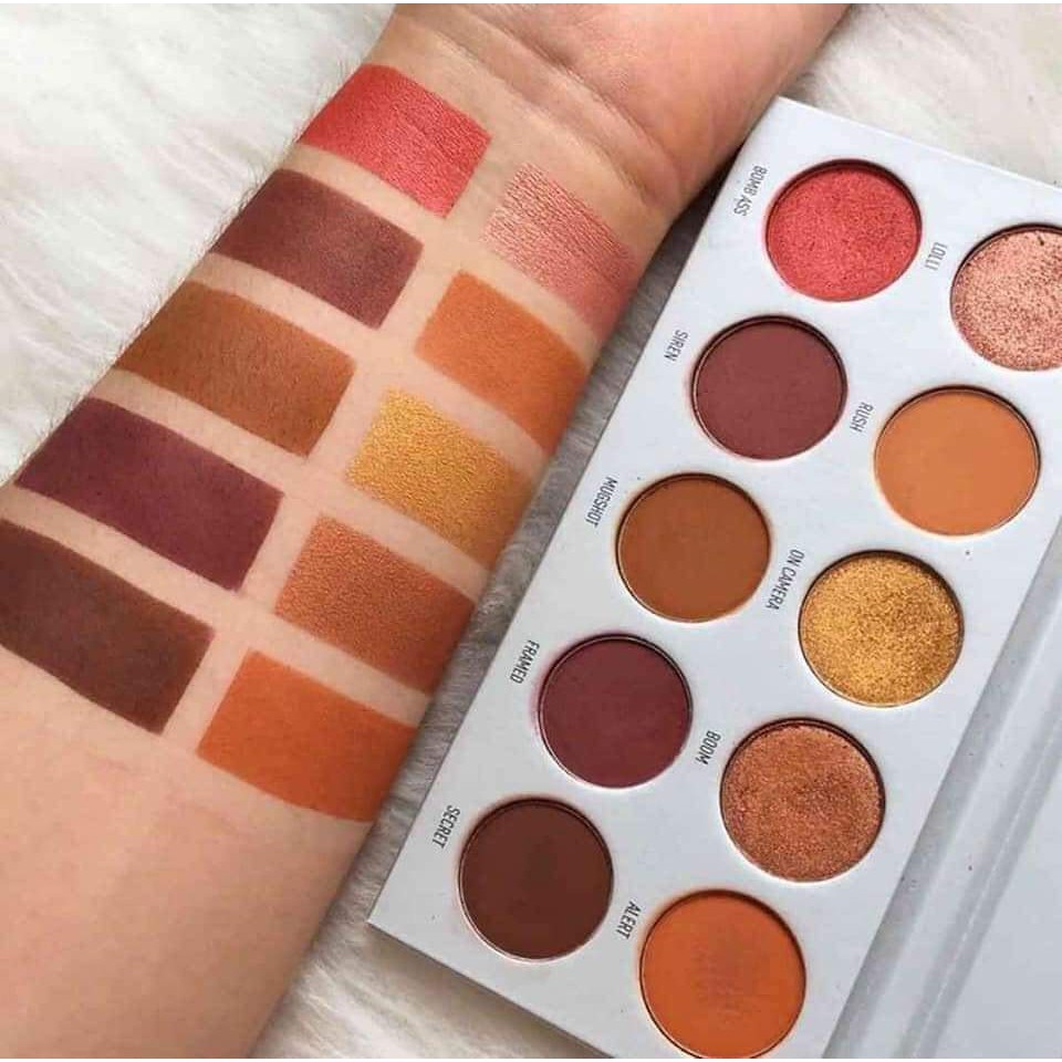 Bảng phấn mắt MORPHE X JACLYN HILL RING THE ALARM, hàng chính hãng