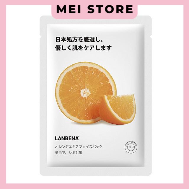 Mặt nạ trái cây LANBENA chăm sóc da công thức Nhật Bản