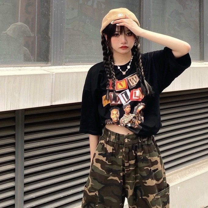 Áo Thun Tay Lỡ Form Rộng, Áo Phông Unisex Nam Nữ Min Room In Hình Melly - ZADOLA FASHION