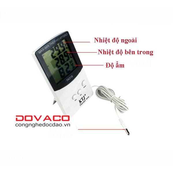 Máy đo độ ẩm, nhiệt độ TA318