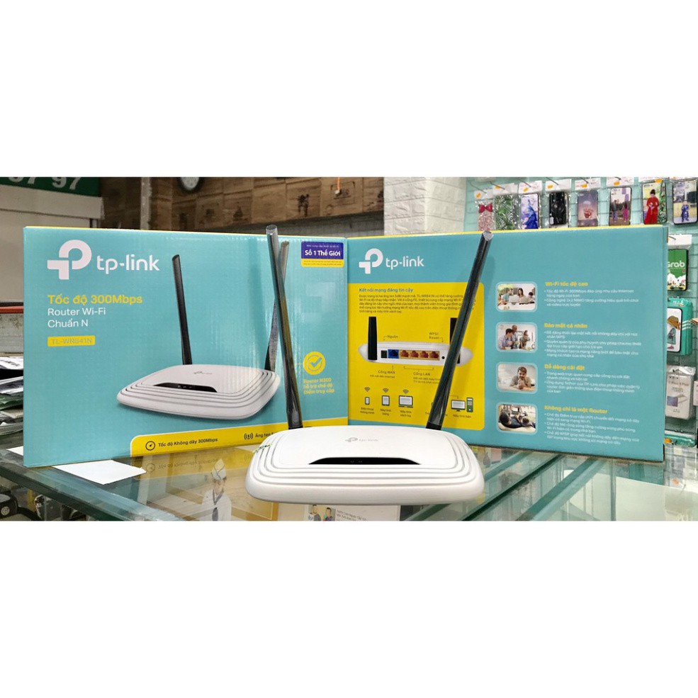 BỘ PHÁT WIFI TP LINK 841 N CHÍNH HÃNG BẢO HÀNH 24 THÁNG | BigBuy360 - bigbuy360.vn