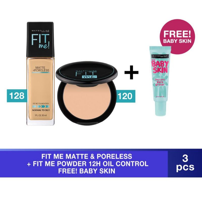 (hàng Mới Về) Bó Hoa Maybelline Fit Me Beauty Bundle 2 | BigBuy360 - bigbuy360.vn
