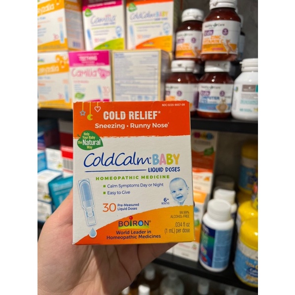 Muối uống đồng căn vi lượng Boiron Coldcalm Mỹ