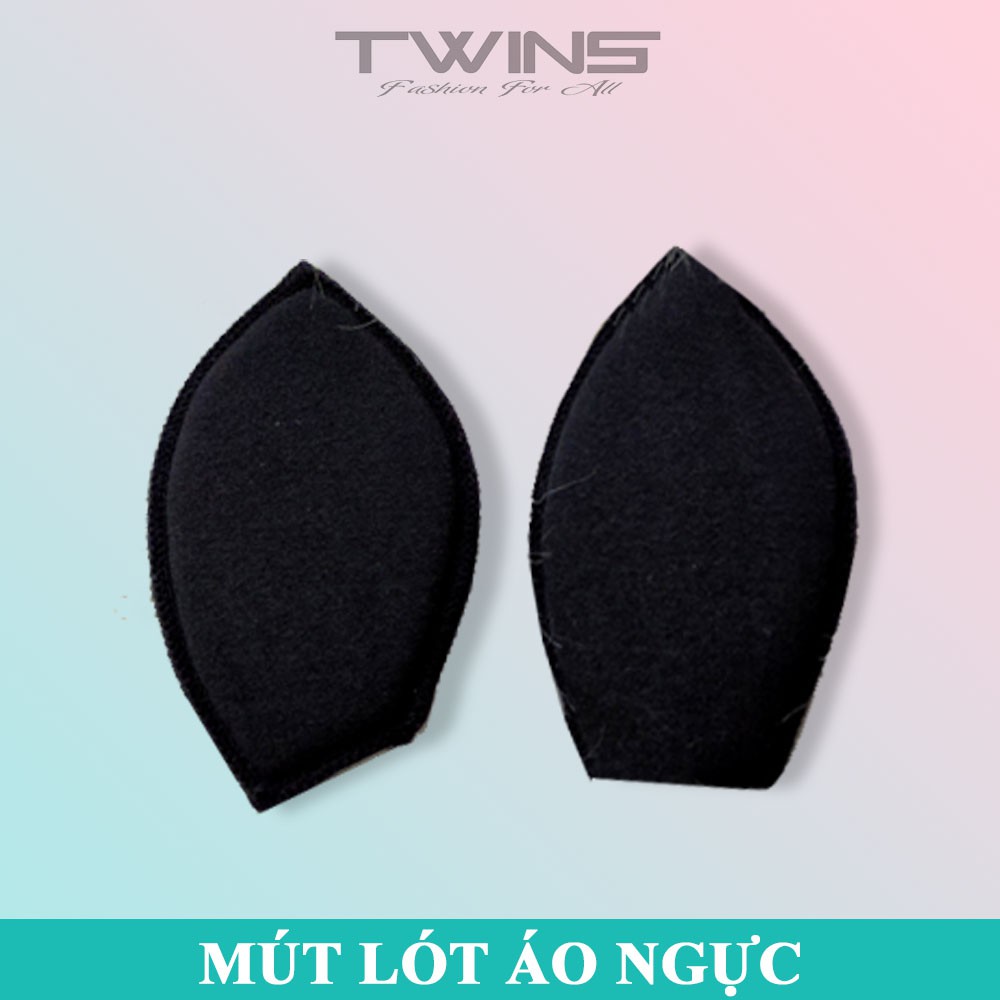 Miếng mút độn ngực nâng ngực tạo khe cao cấp chất cotton mềm mịn thấm hút mồ hôi cho áo ngực (1 cặp)