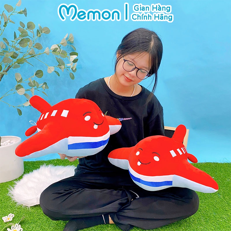 Gấu Bông Máy Bay Cho Bé Cao Cấp Memon