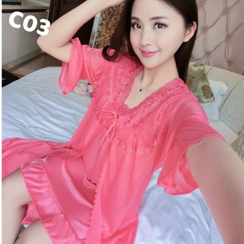 Đầm Ngủ Sexy|Váy Ngủ Sexy Quyến Rũ ❣️❣️Chất thun mềm mại