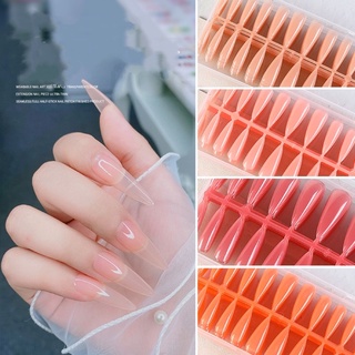 móng up thạch hộp 240 móng phom nhọn-phụ kiện làm móng