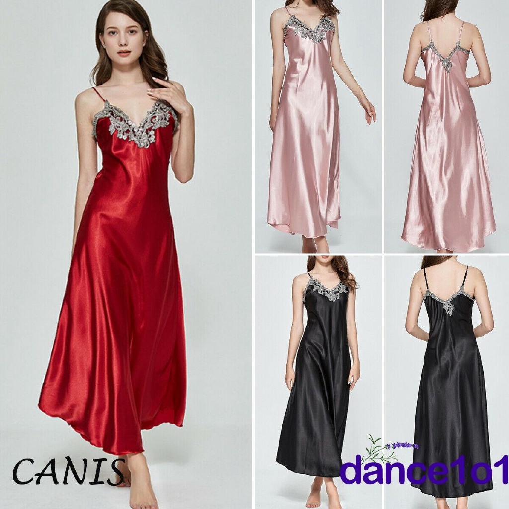 Đầm Ngủ Hai Dây Phối Ren Gợi Cảm