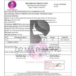[CHÍNH HÃNG] Giảm Thâm mụn DERMA FORTE
