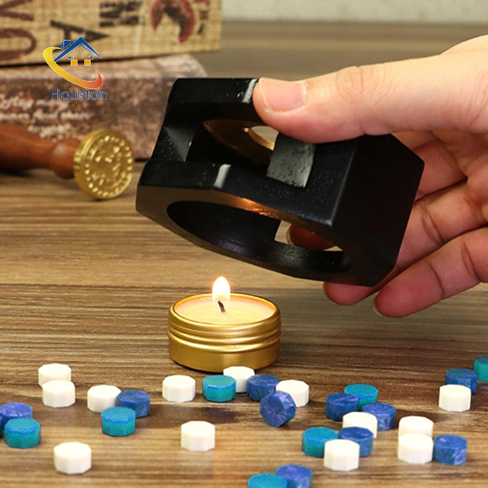 Set 100 hạt sáp đóng dấu đa năng phong cách vintage