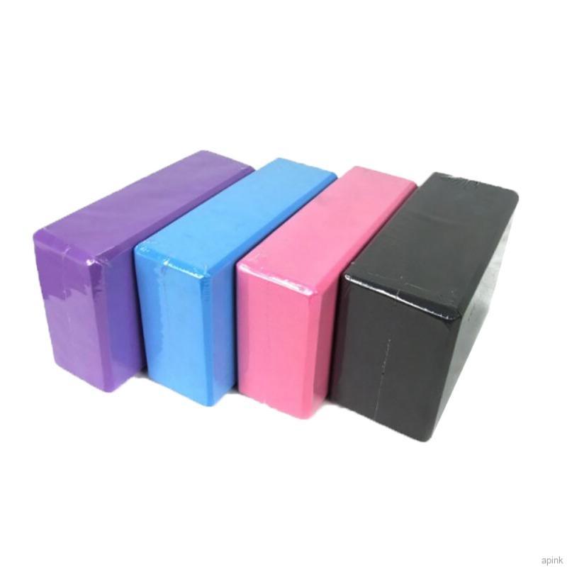 Pumpup Yoga Block High Density Improve Strength Help Keep Balance Flexibility Yoga Brick (Color Random)