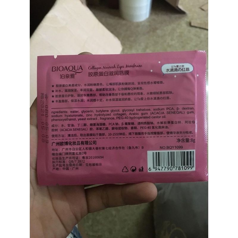 MẶT NẠ MÔI BIOAQUA CHO ĐÔI MÔI BÓNG HỒNG | BigBuy360 - bigbuy360.vn