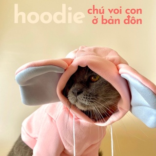 Áo hình con voi cho chó/ mèo