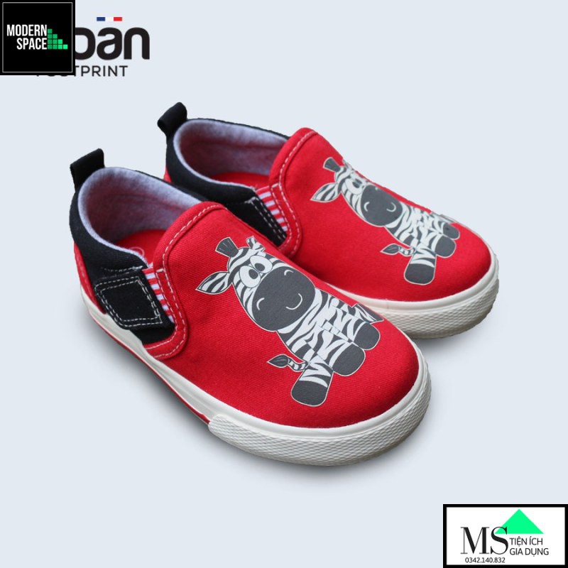 (GIÀY TRẺ EM) Giày Slipon Bé trai Ngựa vằn siêu xinh Urban UB1902 (VNXK) [CHÍNH HÃNG]