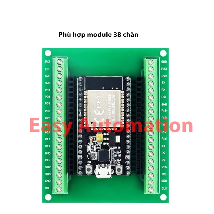 Đế cắm ESP32, ESP8266 - Đế ra chân cho module ESP32-ESP8266