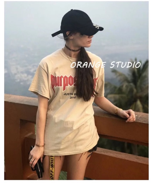 Áo thun Justin Bieber Purpose tour