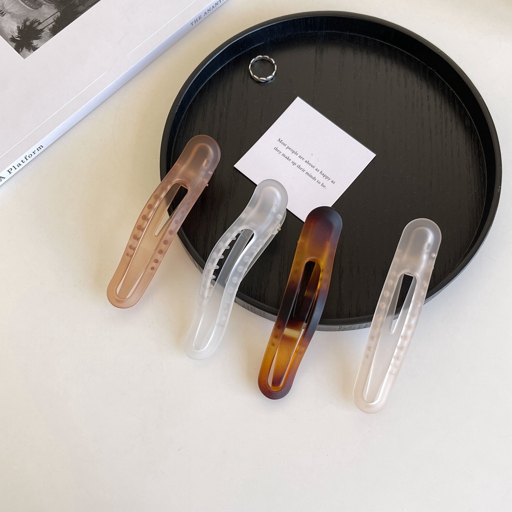 Kẹp Tóc Đuôi Ngựa Cỡ Lớn Màu Sắc Dễ Thương