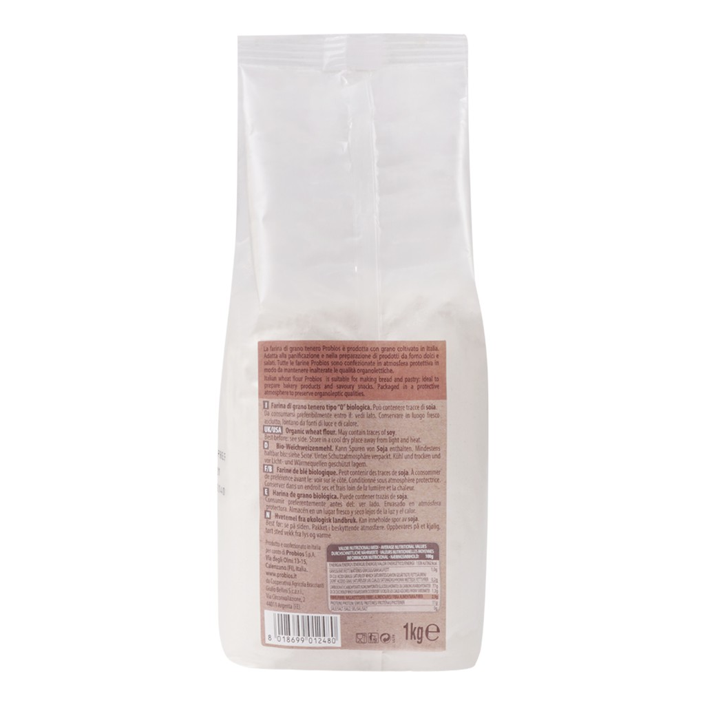 [Bột làm bánh] Bột Mì Đa Dụng (Bột mì số 11 cao cấp) Hữu Cơ 1kg ProBios Organic All-Purpose Flour