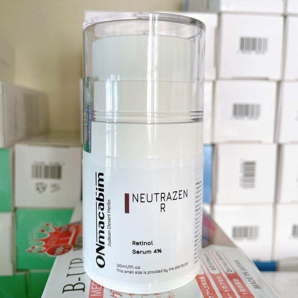 Serum Retinol 4% Dưỡng Da Chuyên Sâu Onmacabim Neutrazen R 15 ml