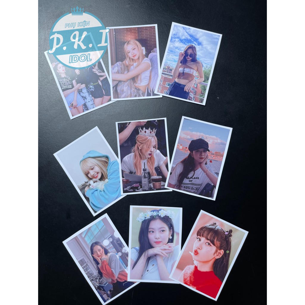 Sưu tầm - Combo bộ ảnh và miếng dán Sticker Blackpink
