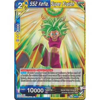 Thẻ bài Dragonball - TCG - SS2 Kefla, Super Fusion / BT17-133'